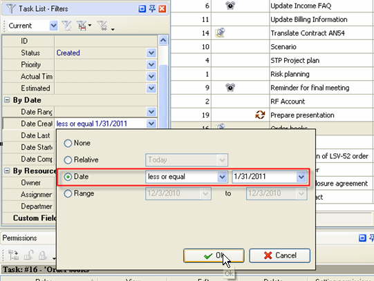 1.backlog of Tasks