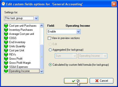 Operating Income KPI