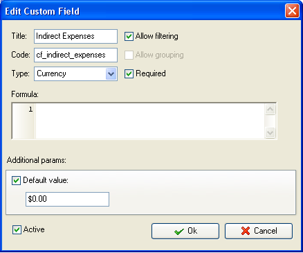 Overhead Percentage