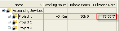 Utilization Rate KPI